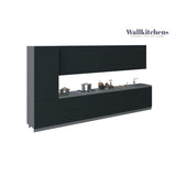 Kitchen Celestial Collection Black Color Base Size 15Ft Wide