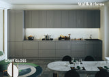Kitchen Celestial Collection Gray Color Base Size 15Ft Wide