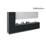Kitchen Celestial Collection Black & White Gloss Color Base Size 15Ft Wide