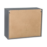 27" x 24" Wall Cabinet-Double Door-Grey