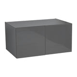 30" x 15" Wall Cabinet-Double Door--with Grey Gloss door