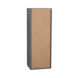 12" x 42" Wall Cabinet-Single Door-Grey