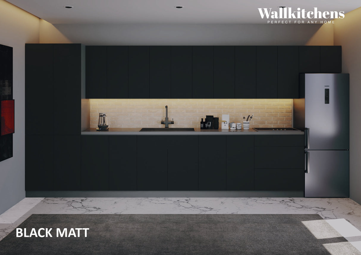 Kitchen Imperial Collection Black Color Base Size 15Ft Wide