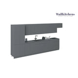 Kitchen Imperial Collection Gray Color Base Size 15Ft Wide