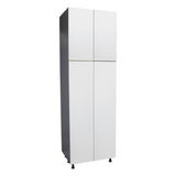 24" x 96" Utility Cabinet-Four Door-with White Gloss door