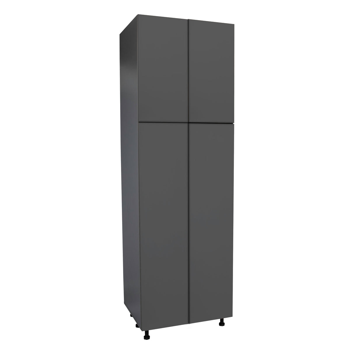 36" x 90" Utility Cabinet-Four Door-with Grey Gloss door