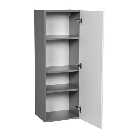 15" x 42" Wall Cabinet-Single Door-with White Gloss door