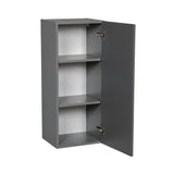 18" x 36" Wall Cabinet-Single Door-with Grey Gloss door