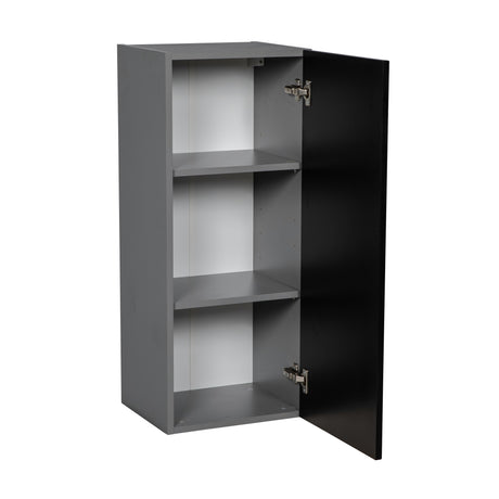 21" x 36" Wall Cabinet-Single Door-with Black Matte door