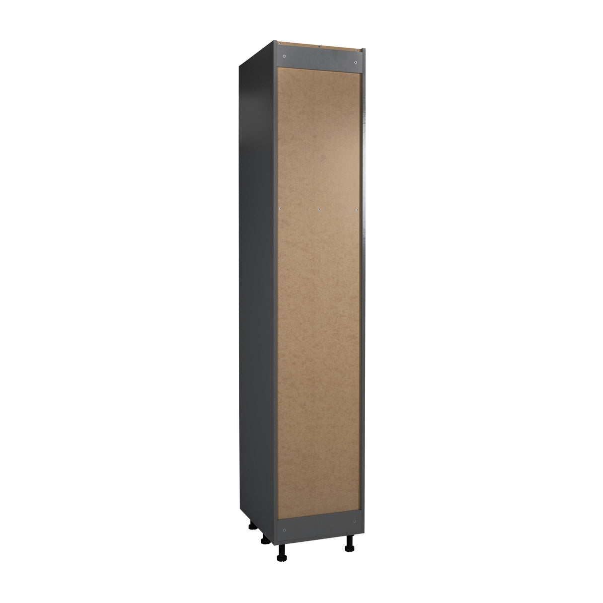 18" x 96" Utility Cabinet-Double Door-with Black Matte door