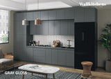 Kitchen Serene Collection Gray Color Base Size 15Ft Wide