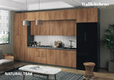 Kitchen Serene Collection Natural Teak Color Base Size 15Ft Wide