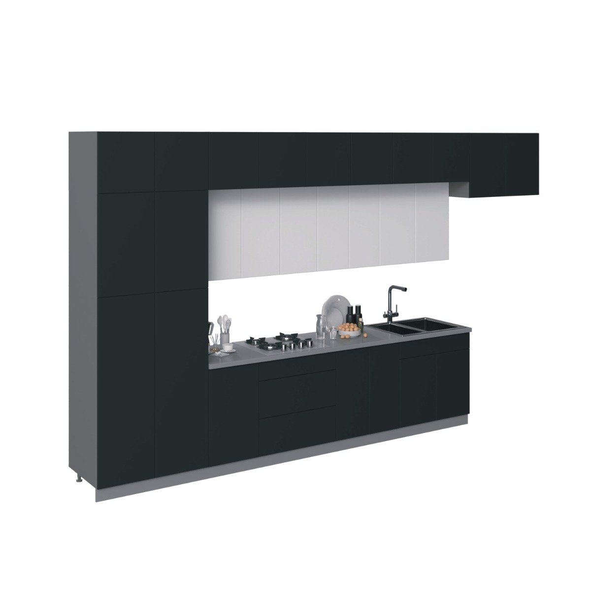 Kitchen Serene Collection Gloss Color Base Size 15Ft Wide