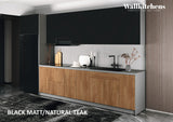 Kitchen Timeless Collection Natural Teak & Black Color Base Size 13Ft Wide
