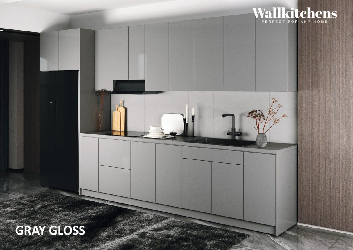 Kitchen Timeless Collection Gray Color Base Size 13Ft Wide