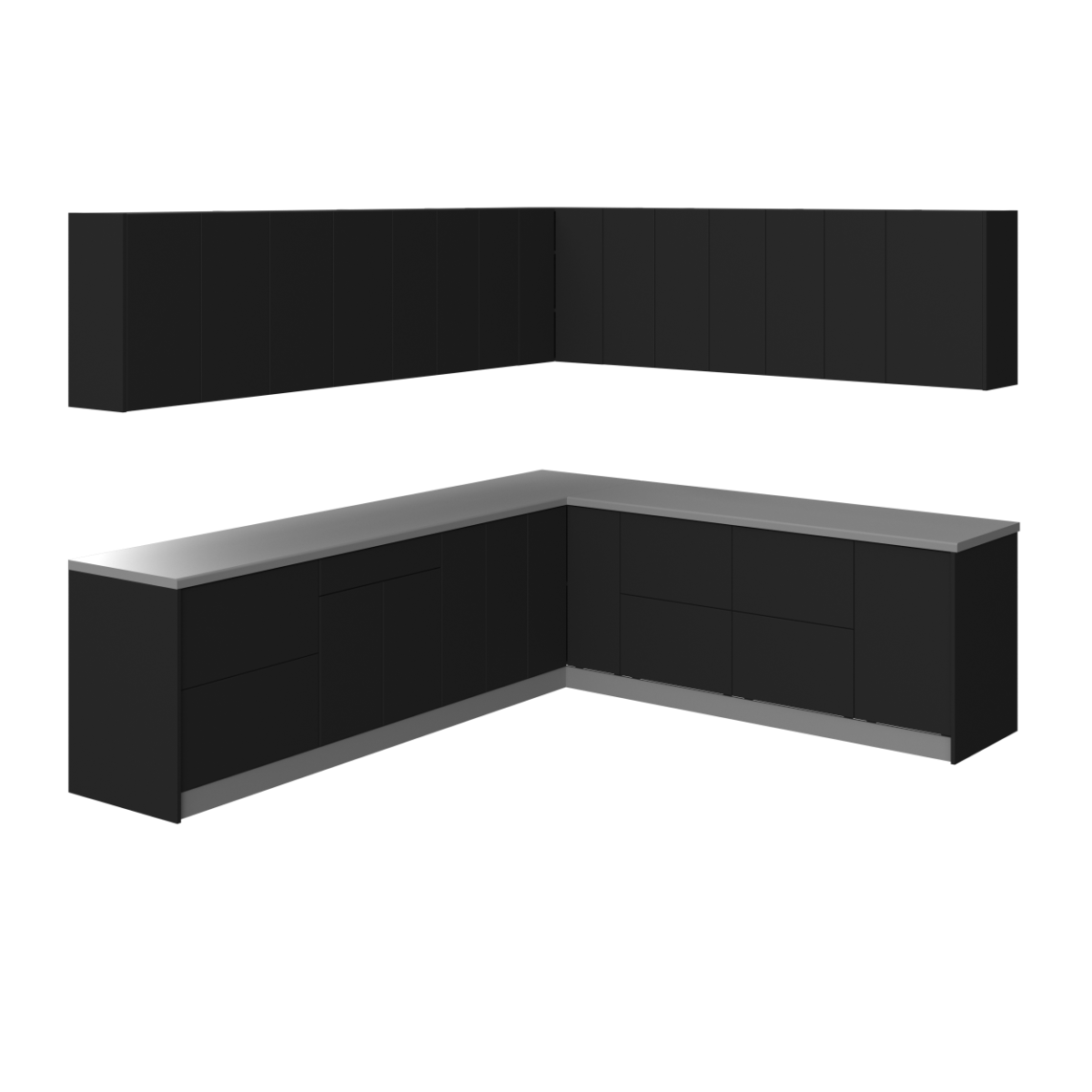 Kitchen Modern Collection Base Size 10x8,5Ft Wide
