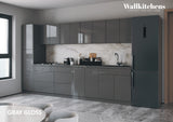 Kitchen Elegant Collection Gray Color Base Size 11Ft Wide