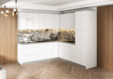 Kitchen Urban Collection White Gloss Color Base Size 8x8Ft Wide